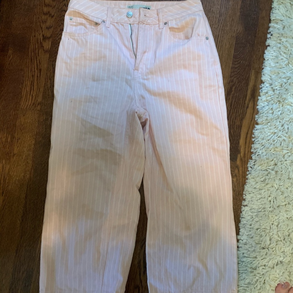 Topshop Cropped Jeans